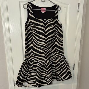 Stylish Zebra Print Dress